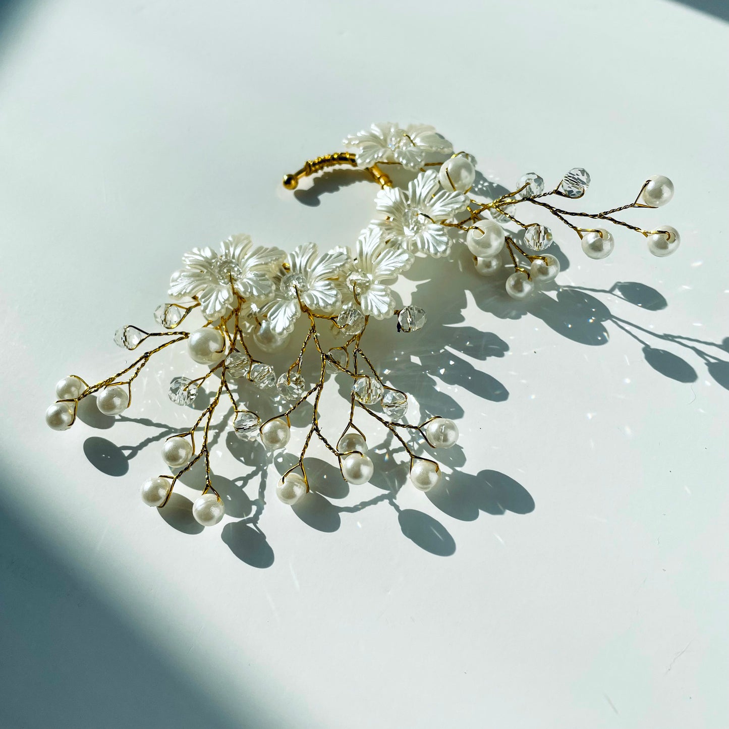 Flower Ear Cuff