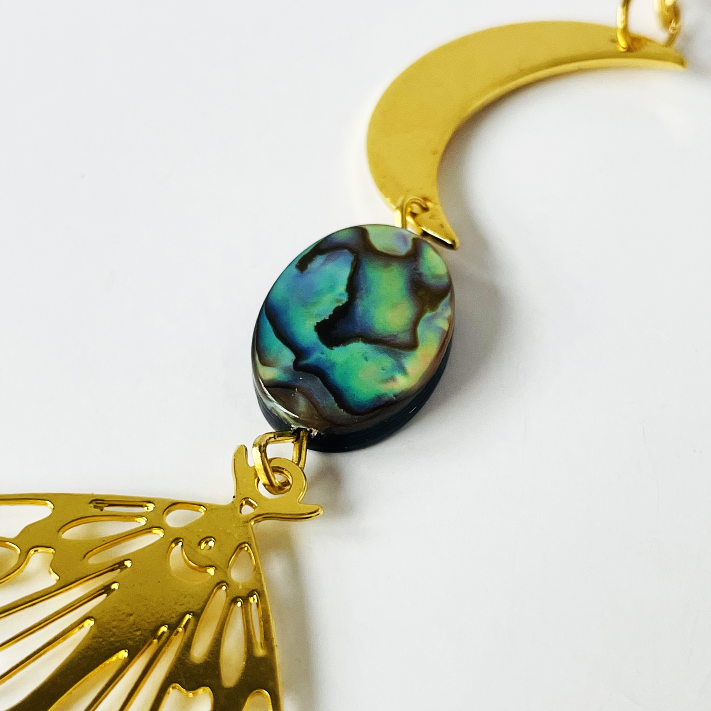 Lunar Moth Earrings