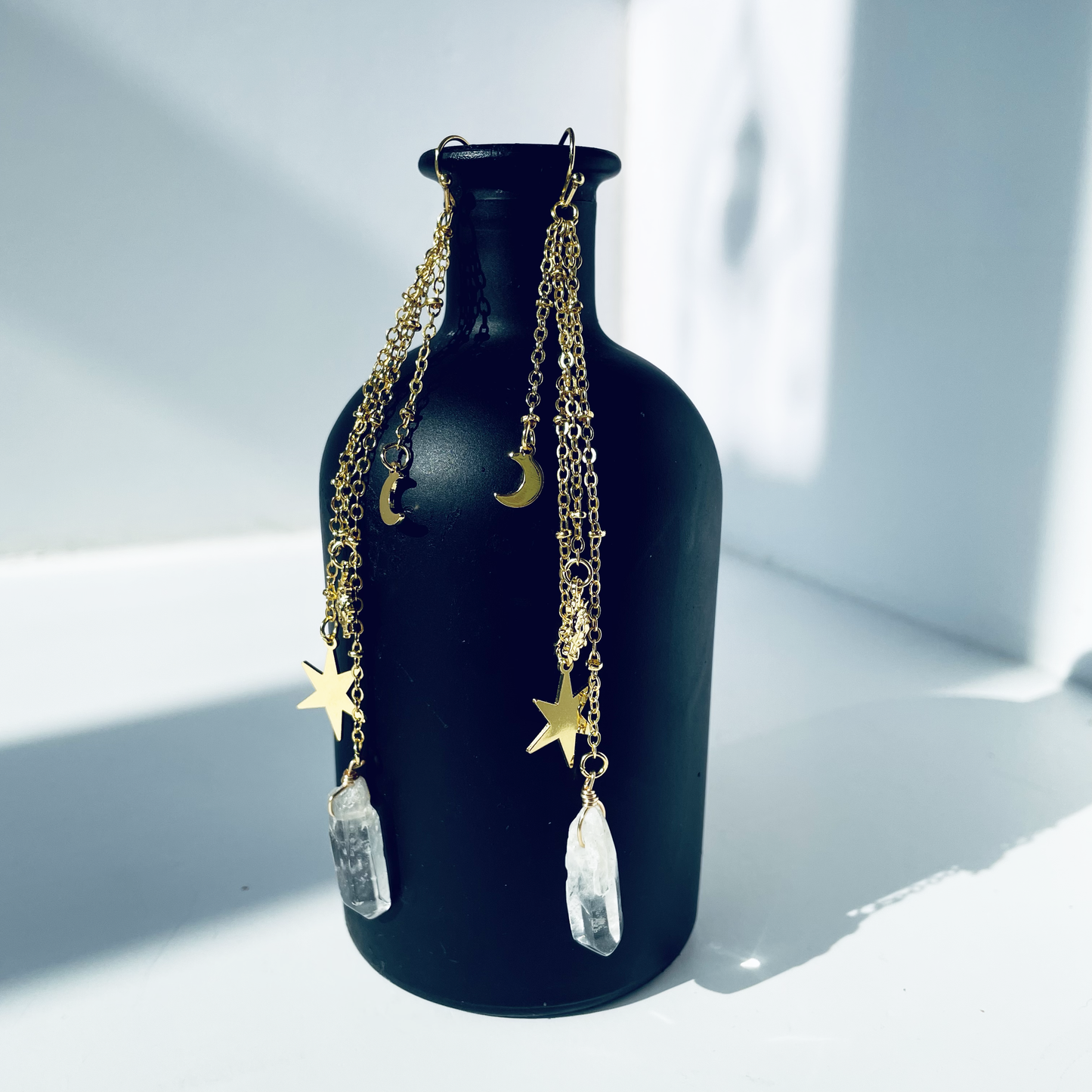 Celestial Star, Solis et Lunae Earrings