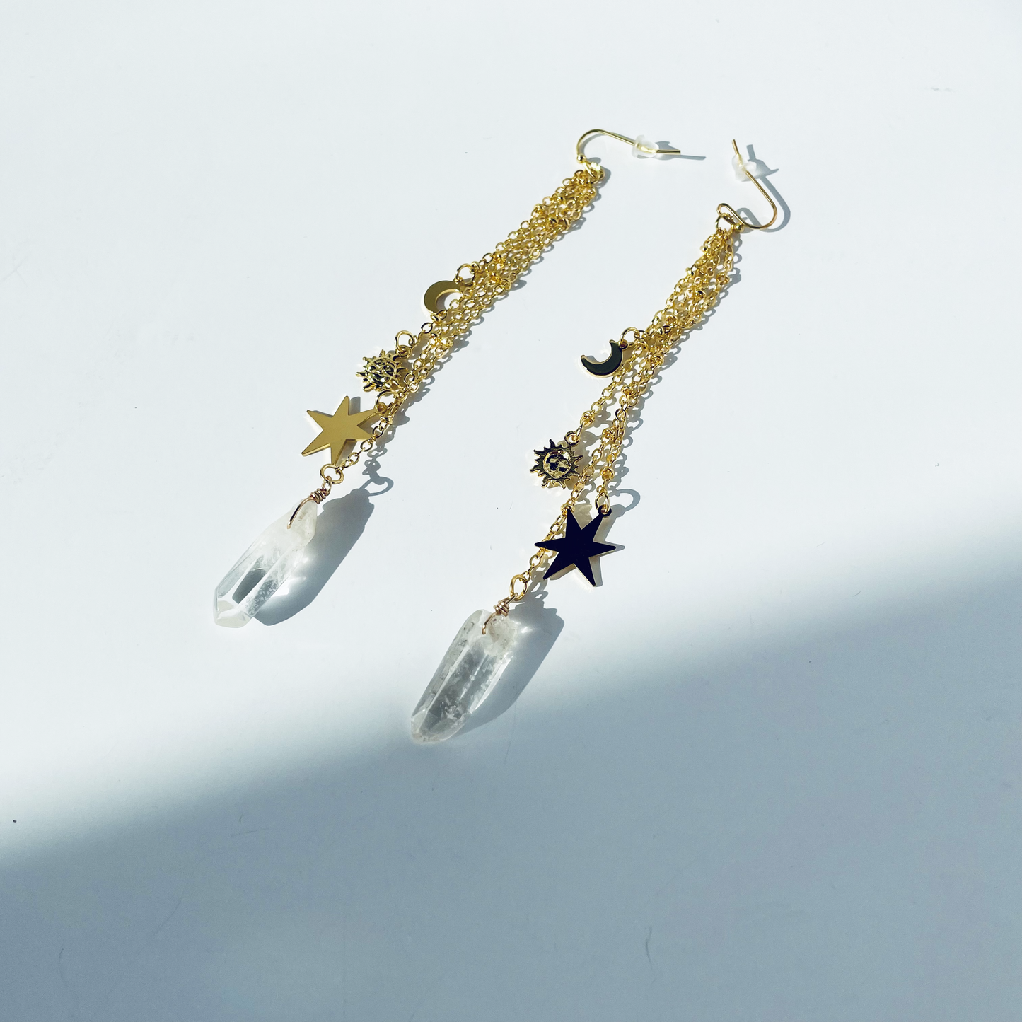 Celestial Star, Solis et Lunae Earrings