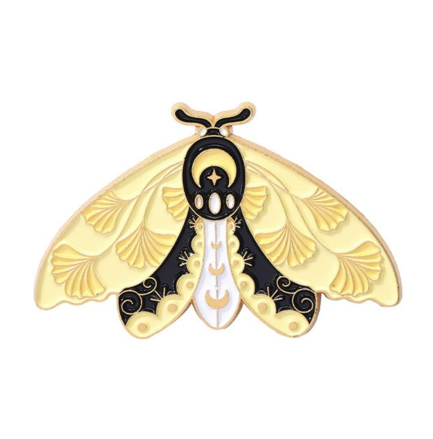 Moth Brooches