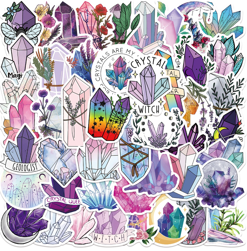 Bullet Journal Waterproof Stickers (Crystal)