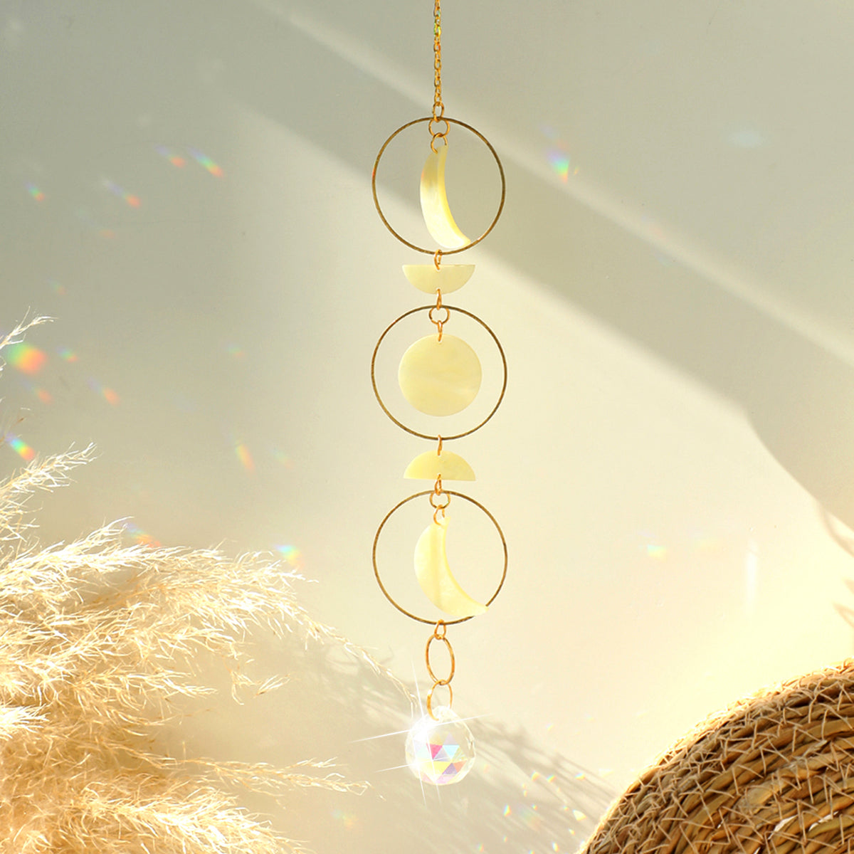 Lunar Phases Sun Catchers