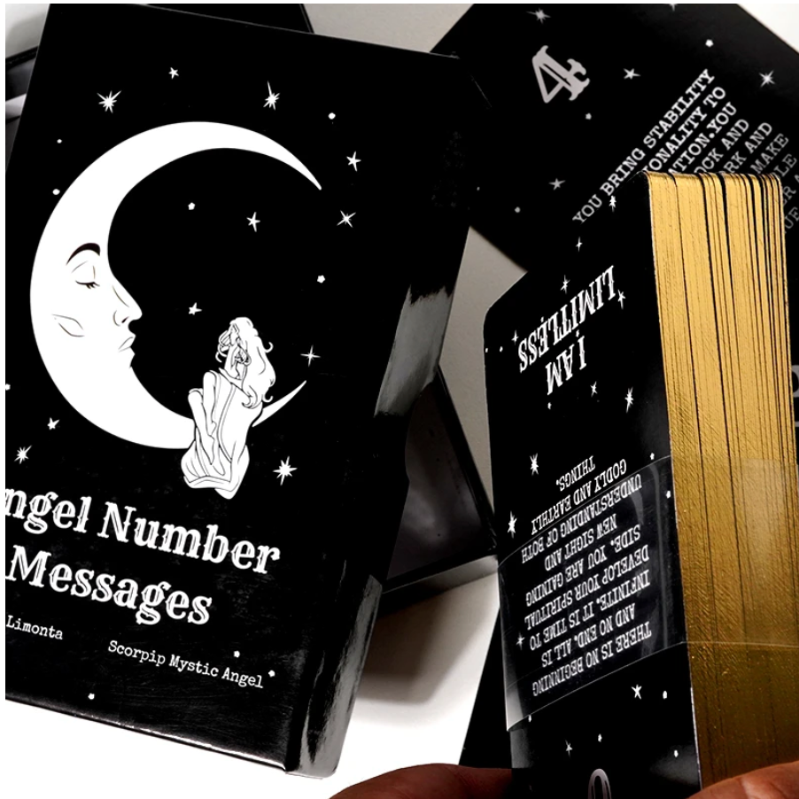 Angel Number Messages Oracle Cards (Deluxe Edition)