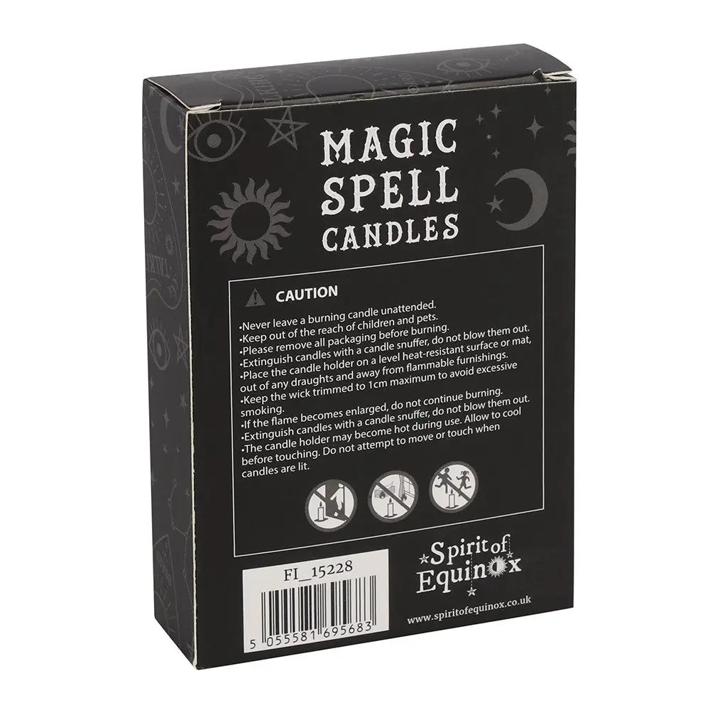 Set of 12 Purple 'Prosperity' Magic Spell Candles