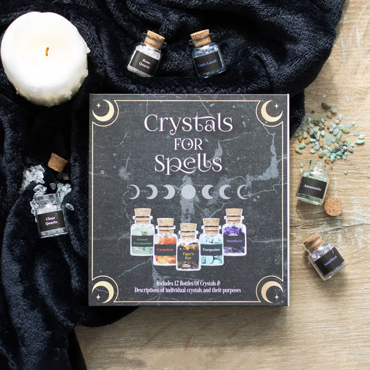 Crystals For Spells Crystal Chip Bottle Gift Set