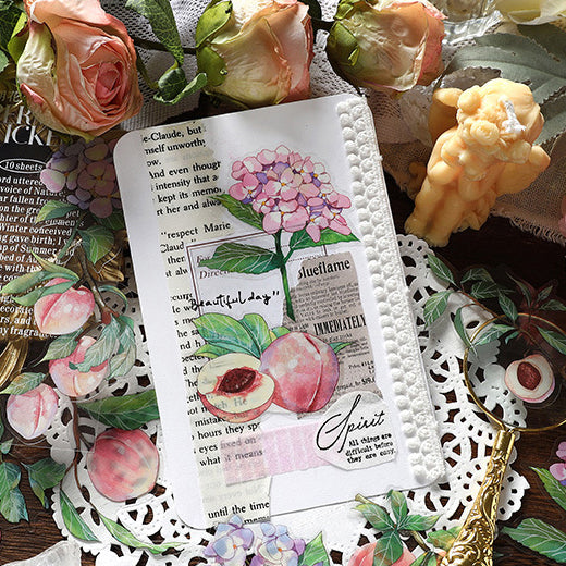 Flower and Fruit Journaling Stickers