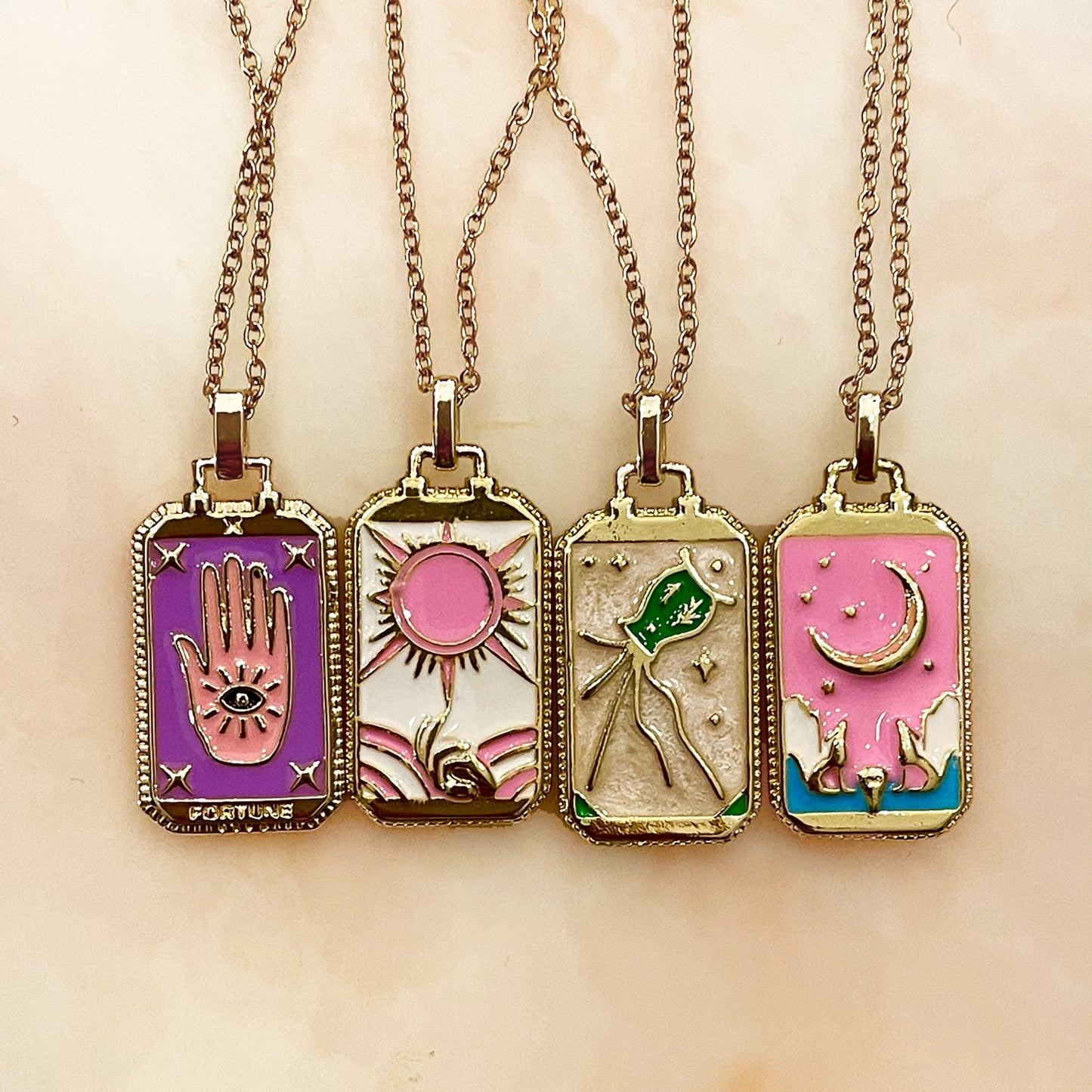 Tarot Card Necklaces