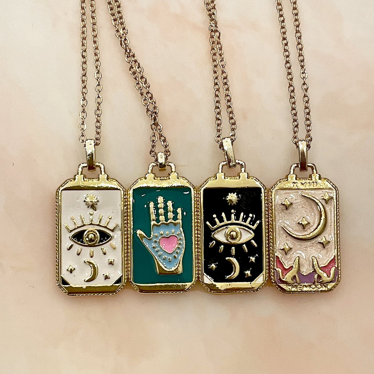 Tarot Card Necklaces